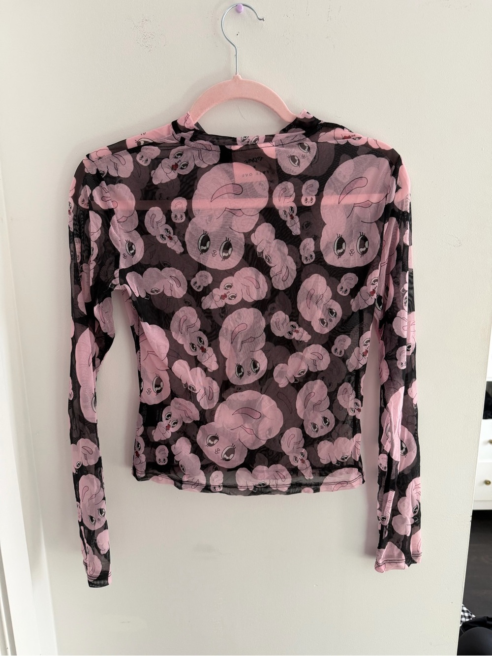 Lazy Oaf x Esther Loves You Mesh Top - Picture 2 of 3